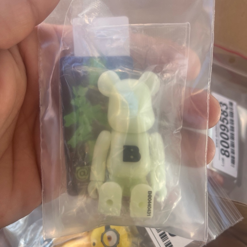 New rare collectable Bearbrick Glow-in-the-Dark Action Figure